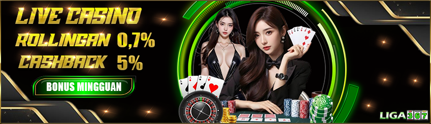 BONUS CASHBACK 5% + ROLLINGAN 0.7% (LIVE CASINO)